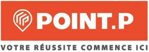 Logo Point.P, partenaire fournisseur de matériaux pour les travaux de rénovation